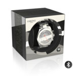 Кутия за самонавиващи се часовници Chronovision One Bluetooth - Argento High-Gloss/Chrome 